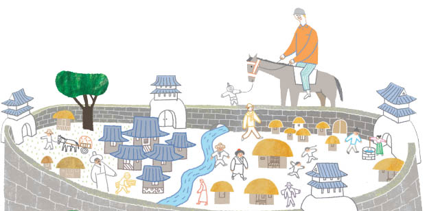 외국인이 기록한 대구읍성 풍경