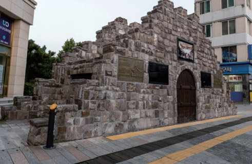 대구읍성 성돌이 남아있는 곳